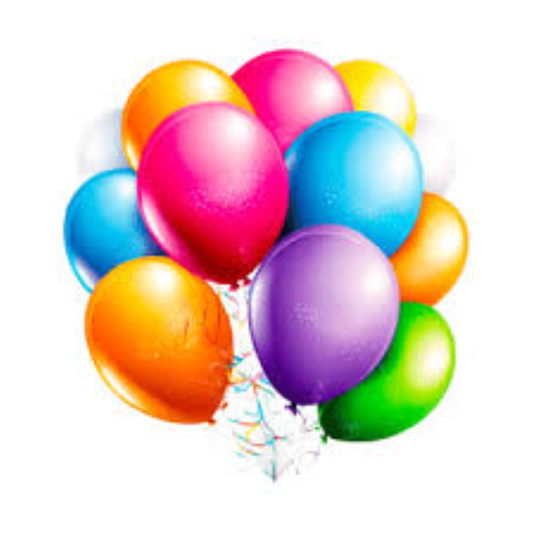 BALLONS ASST COL INCH SEPARATE COL 17969